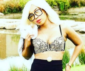 Mshoza laughs off comments about her Nicki Minaj look